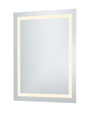 4 Sides LED Hardwired Mirror Rectangle W32H40 Dimmable 3000K