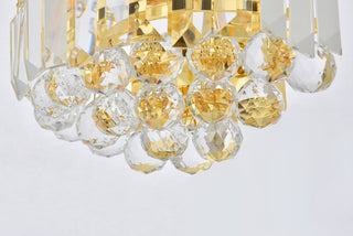 Corona 2 light Gold Wall Sconce Clear Royal Cut Crystal