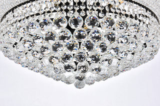 Primo 24 inch black chandelier