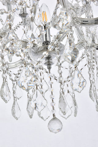 Maria Theresa 13 light Chrome Chandelier Clear Royal Cut Crystal