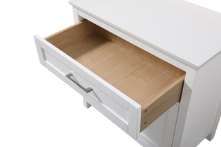 30 Inch Wide Bathroom Storage Freestanding Cabinet In White