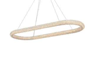 Bowen 51 inch Adjustable LED Chandelier in Satin Gold