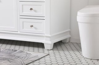 60 inch Single Bathroom Vanity set in White