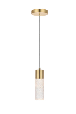 Constellation 1 light Gold LED Pendant