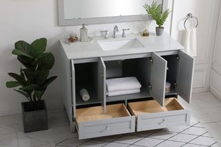 48 inch Single Bathroom Vanity in Grey