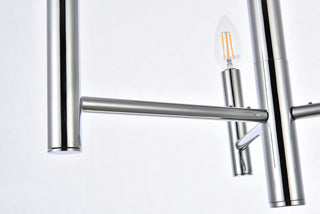 Carmella 3 lights pendant in chrome