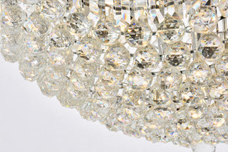 Corona 36 light Chrome Chandelier Clear Royal Cut Crystal