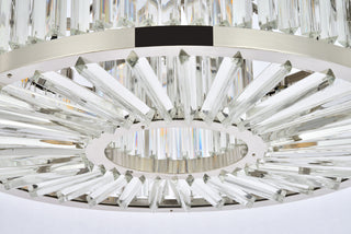 Chelsea 10 light polished nickel Chandelier Clear Royal Cut Crystal