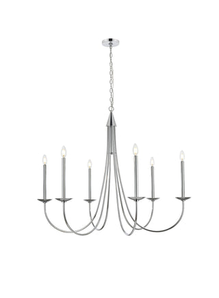 Cohen 42 inch chandelier in Chrome