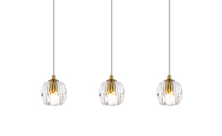 Eren 3 lights Gold pendant