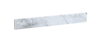 32 inch backsplash in carrara white