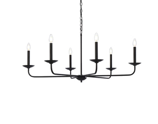 Cohen 42 inch pendant in black