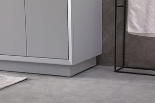 72 Inch Double Bathroom Vanity In Grey