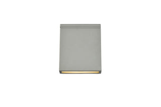 Raine Integrated LED wall sconce  in silver