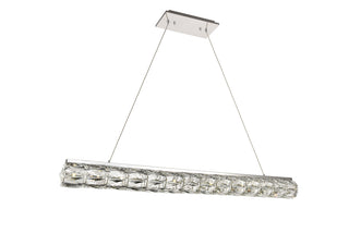 Valetta Integrated LED chip light Chrome Chandelier Clear Royal Cut Crystal