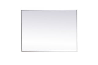 Metal frame rectangle mirror 27 inch x 36 inch in White