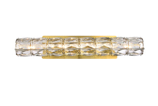 Valetta 24 inch LED linear wall sconce in gold