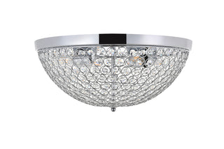 Taye 4 light Chrome Flush Mount