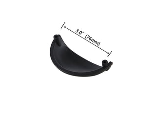 Atticus 3" Center to Center Oil-rubbed Bronze Cup Bar Pull Multipack (set of 10)