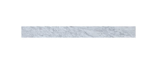 42 inch backsplash in carrara white
