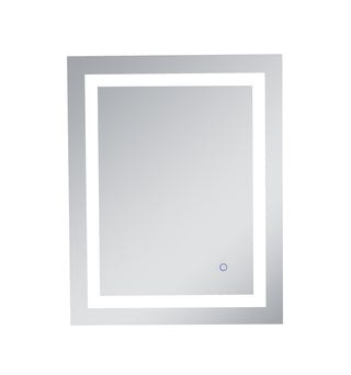 Helios 24in x 30in Hardwired LED mirror with touch sensor and color changing temperature 3000K/4200K/6400K