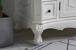 42 inch Single Bathroom Vanity in Antique White