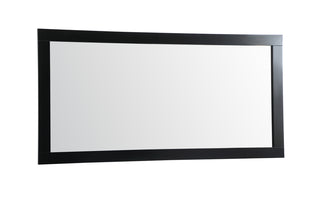 Aqua vanity mirror 72x36 inch in black