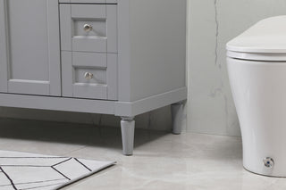 48 inch Single bathroom vanity in grey