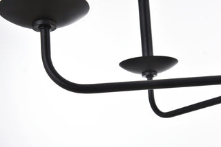 Cohen 30 inch pendant in black