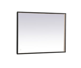 Pier 27x36 inch LED mirror with adjustable color temperature 3000K/4200K/6400K in black