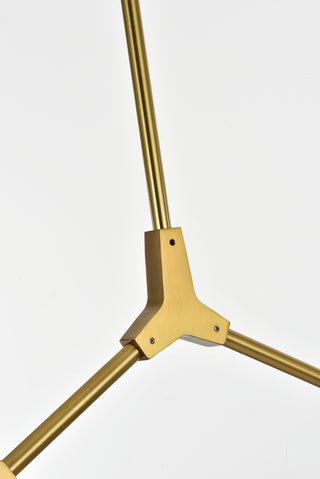 Cavoli 70 inch Chandelier in Brass