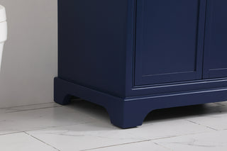 30 inch Single bathroom vanity in Blue