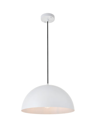 Forte 1 light White Pendant