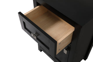 18 Inch Wide Bathroom Storage Freedstanding Cabinet In Black
