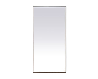 Pier 36x72 inch LED mirror with adjustable color temperature 3000K/4200K/6400K in black