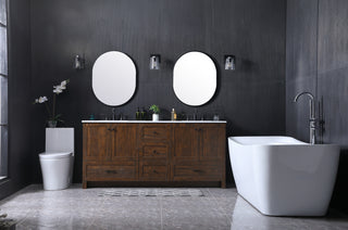 72 Inch Double Bathroom Vanity In Expresso