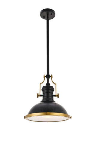 Eamon 1 Light matte black Pendant