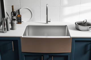 Stainless Steel farmhouse kitchen sink L30'' x W21'' x H10"