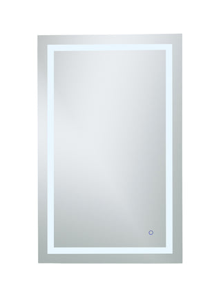 Helios 30in x 48in Hardwired LED mirror with touch sensor and color changing temperature 3000K/4200K/6400K