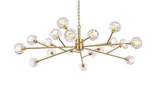 Graham 18 Light Pendant in Gold