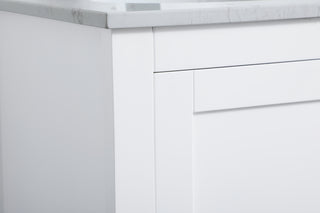 18 inch Single Bathroom Vanity in White