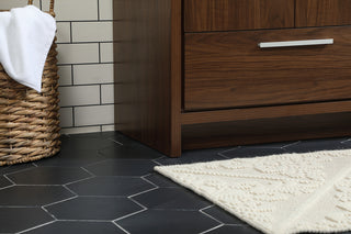 30 inch Single bathroom vanity in Walnut