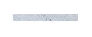 36 inch backsplash in carrara white