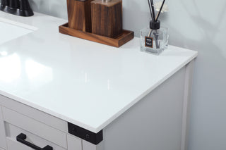 42 inch Single bathroom vanity in grey