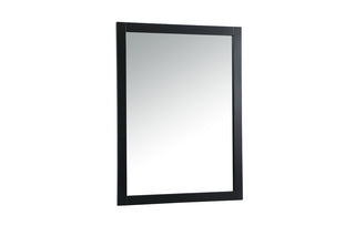 Aqua vanity mirror 48x36 inch in black