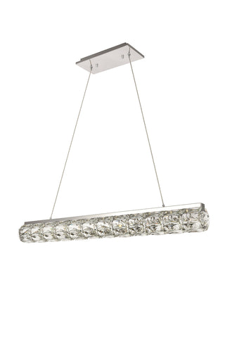 Valetta Integrated LED chip light Chrome Chandelier Clear Royal Cut Crystal