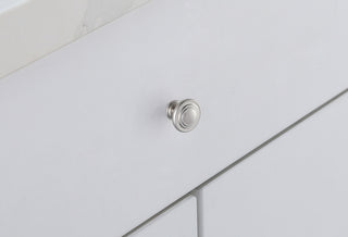 Minu 1.3" Diameter Brushed Nickel Mushroom Knob Multipack (Set of 10)