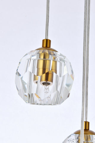 Eren 10 lights Gold pendant