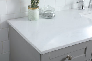 60 Inch ADA Compliant Bathroom Vanity In Grey