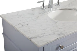 42 inch Single bathroom vanity in grey